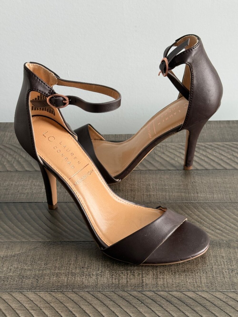 LC Lauren Conrad Brown Heels Women’s Size 7.5